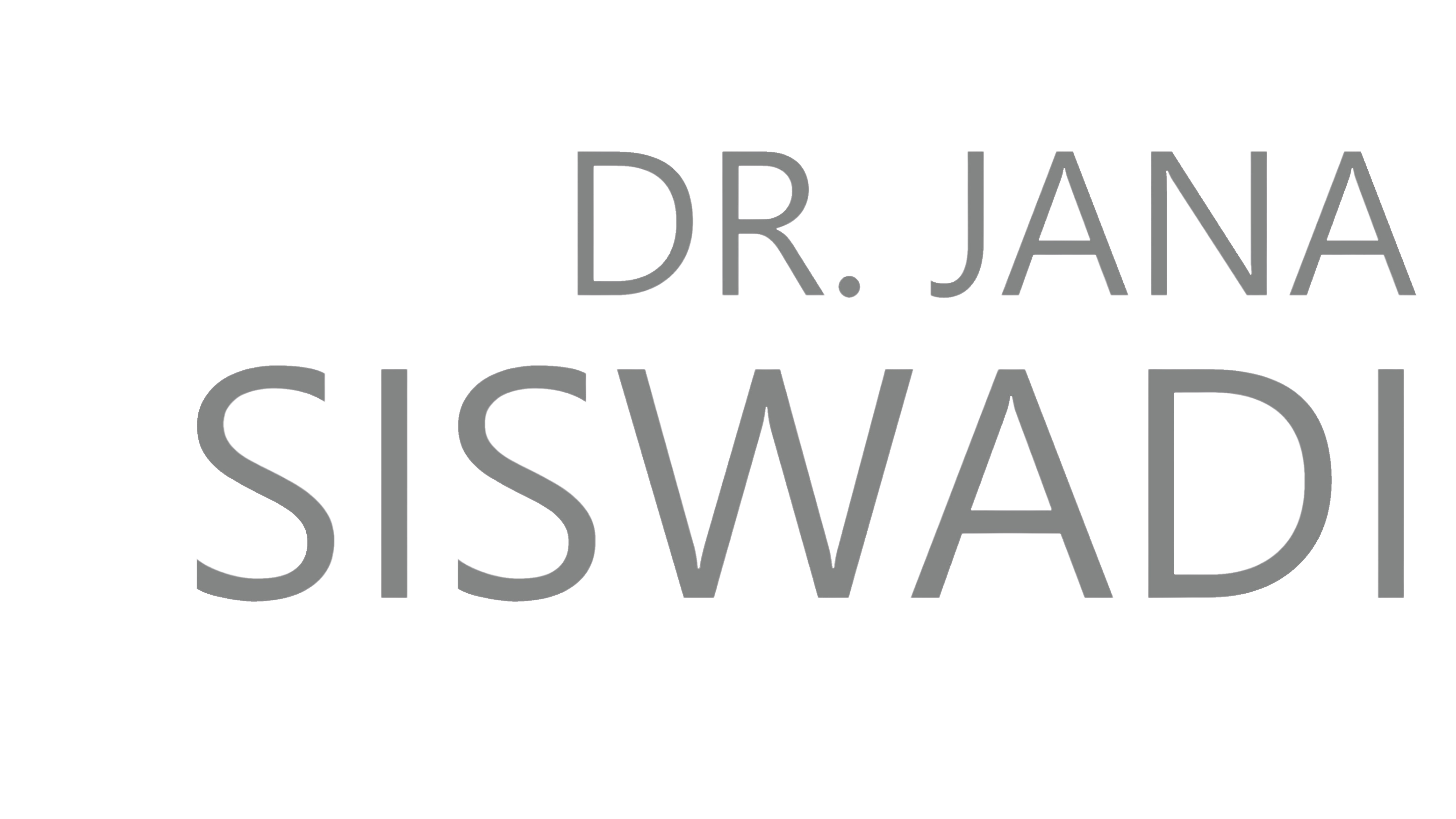 DR. Jana Siswadi